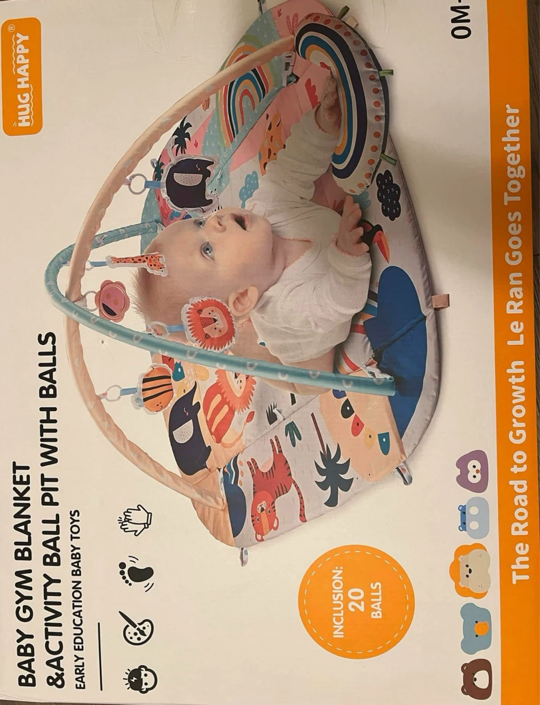 Happy Baby Gym Blanket & Activity Ball Pit