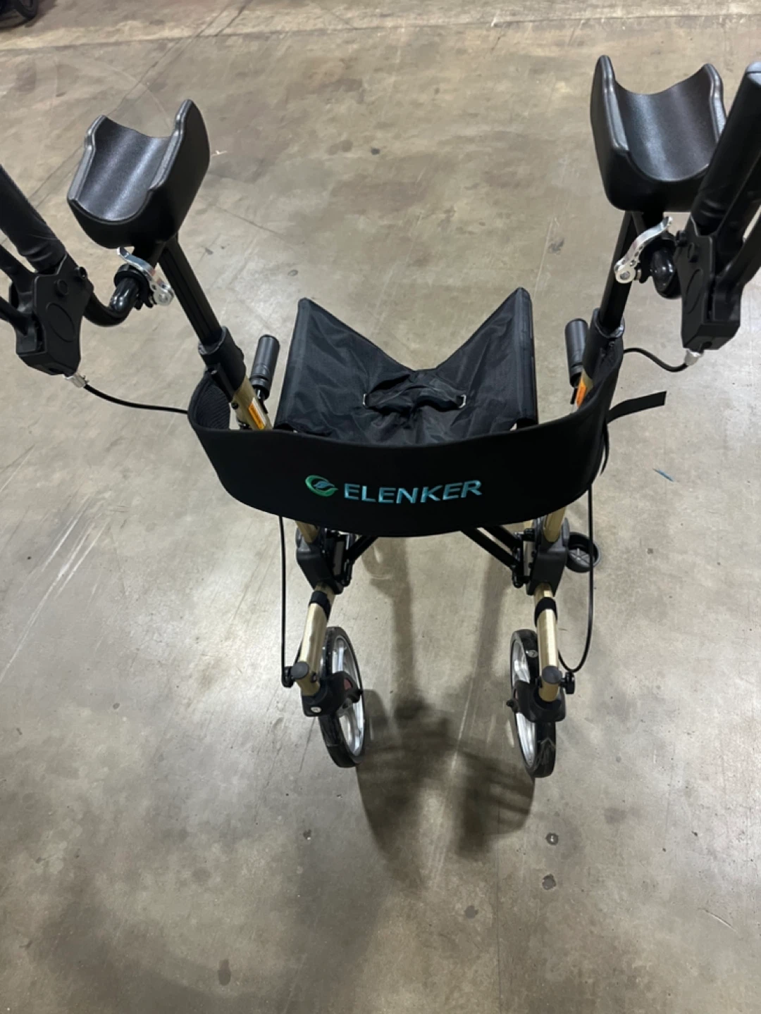 ELENKER Rollator Walker with Seat