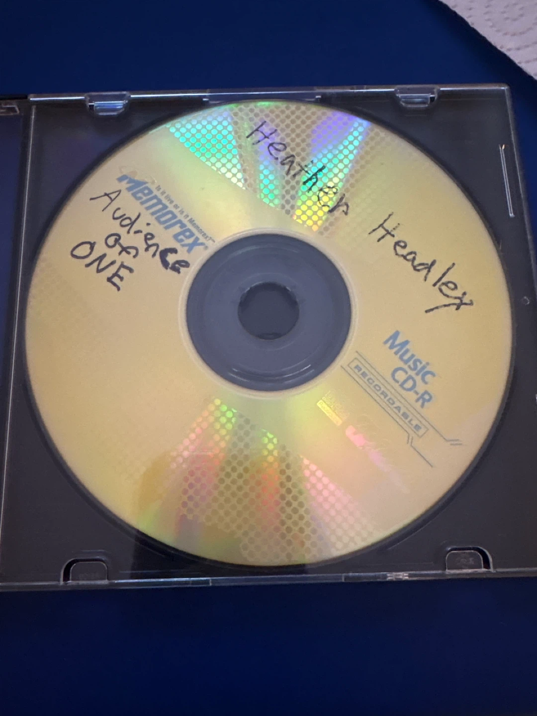 Memorex CD-R "Audience of ONE" by Heather Headley