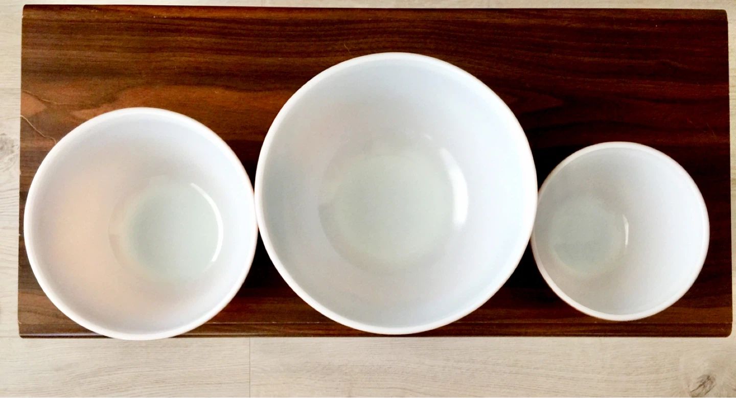 Vintage Pyrex "Butterfly Meadow" Mixing Bowls Set (3) - photo 2