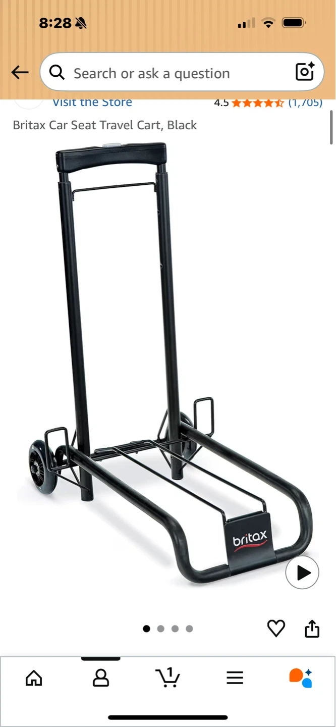 Britax Car Seat Travel Cart