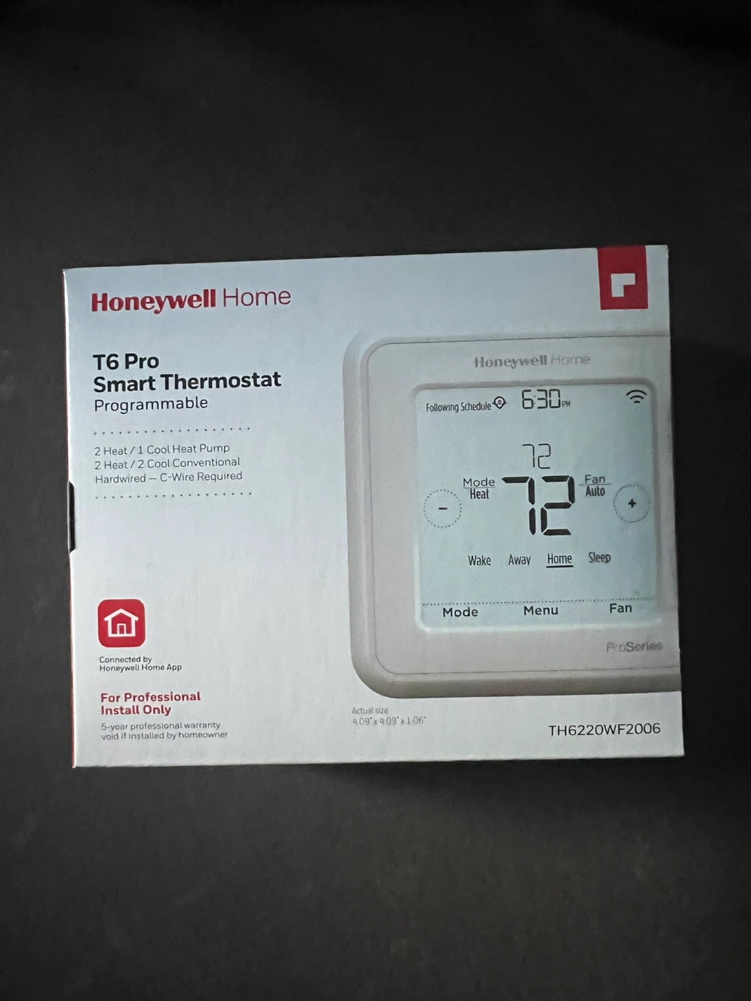 * PENDING * Honeywell Home T6 Pro Smart Thermostat Programmable