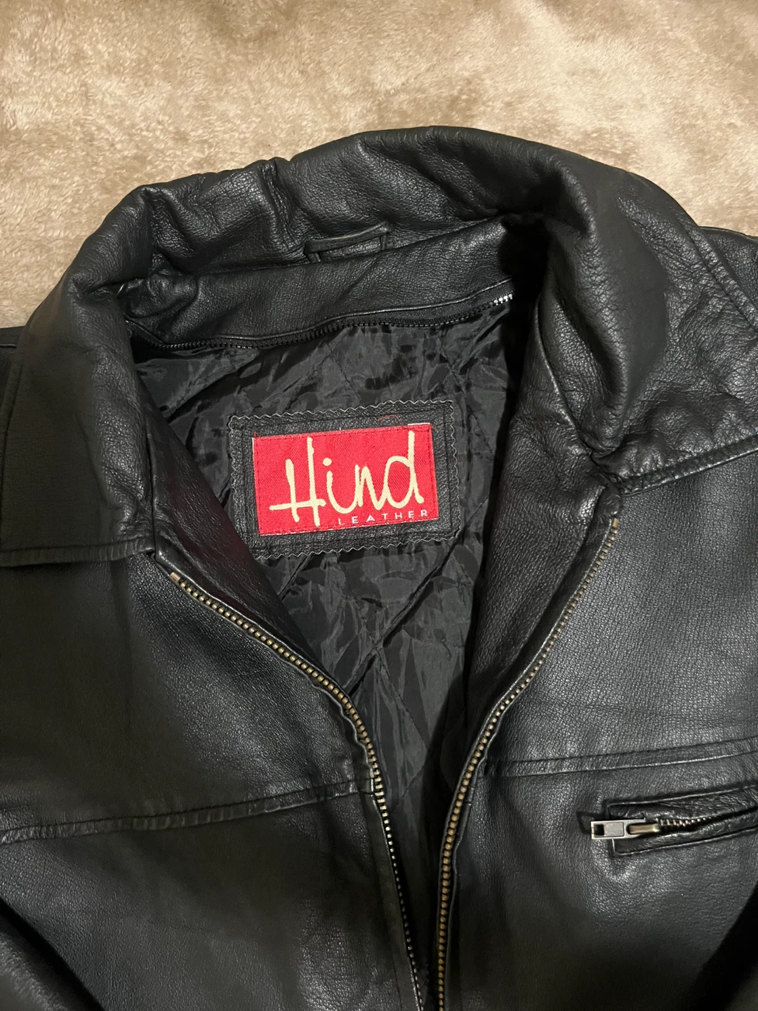 Hind Leather Black Jacket - photo 2