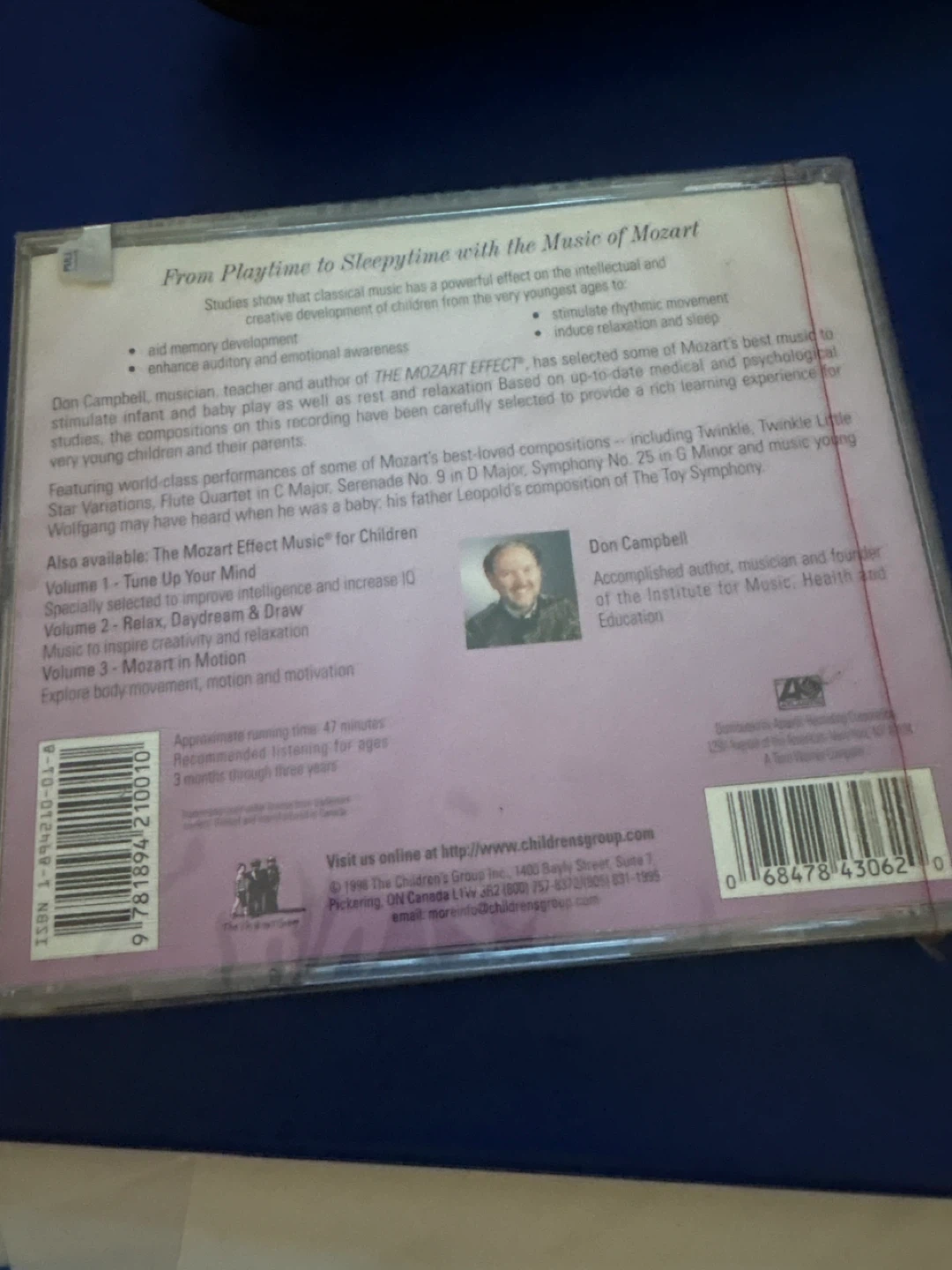 The Mozart Effect Music for Babies CD - photo 2