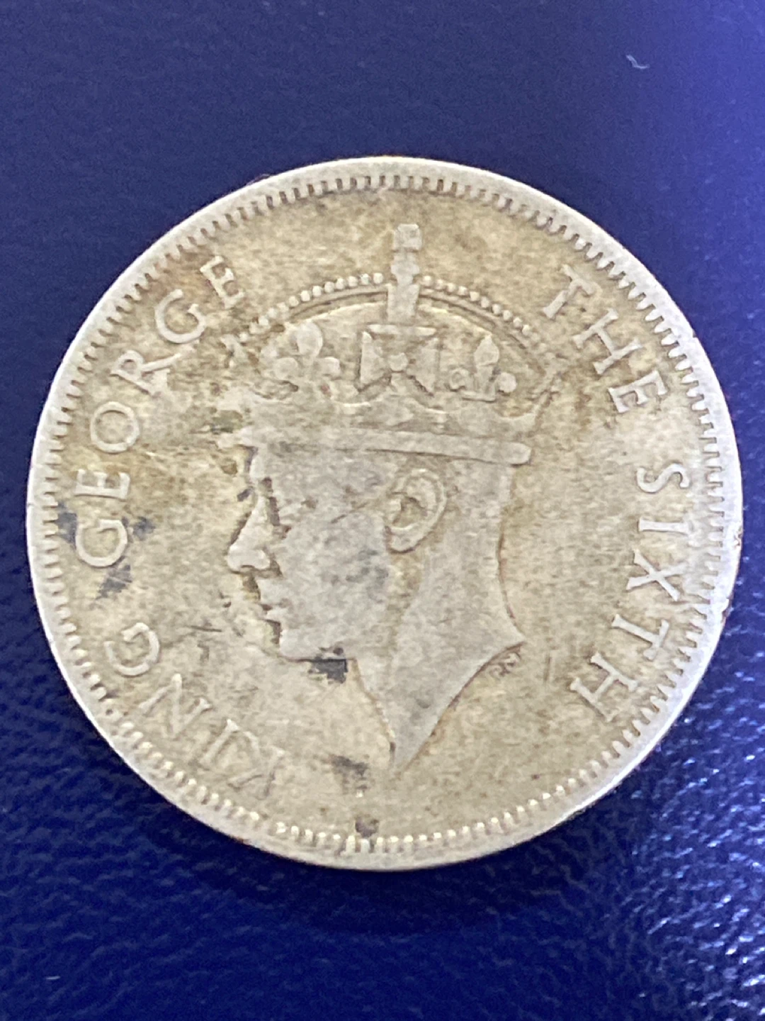 1948 Southern Rhodesia Two Shillings Coin