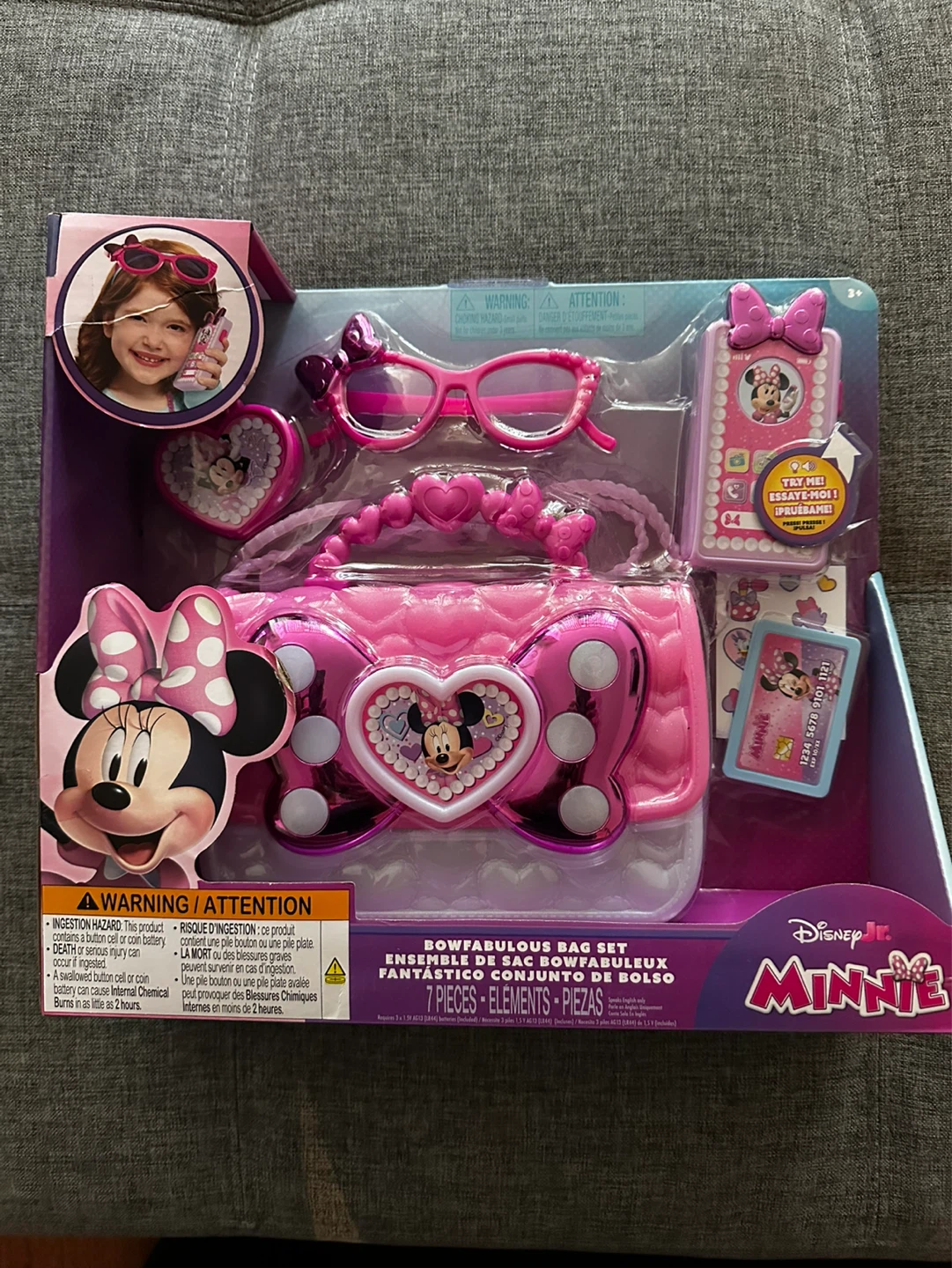 Disney Jr. Minnie Bowfabulous Bag Set