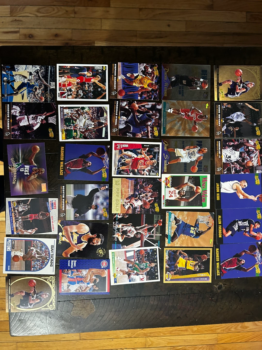 Collection of NBA Basketball Cards