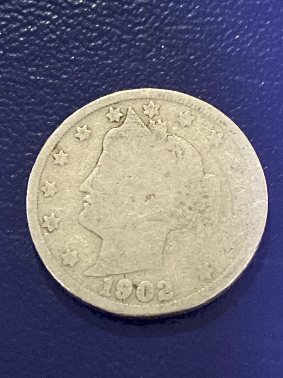 1902 Liberty V Nickel Coin