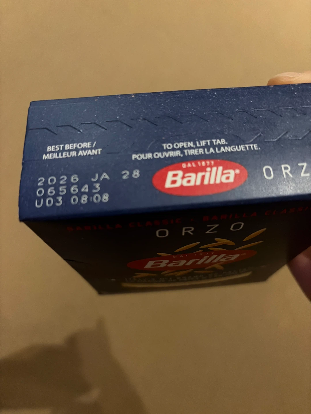 Barilla Orzo Pasta 340g - photo 2