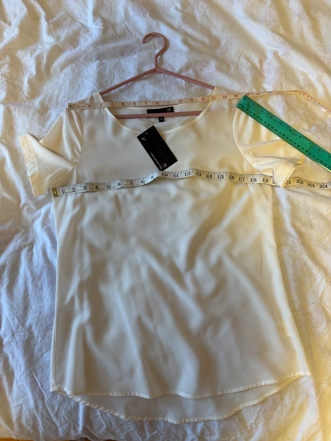 Laura Petites Women's Short Sleeve Blouse - Size S - NWT - photo 5