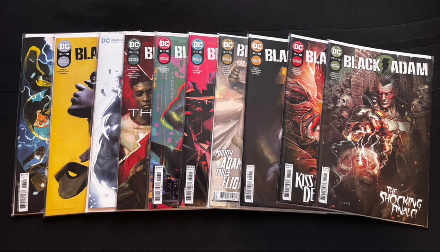 Black Adam DC Limited Series – Issues #1–12(excluding #3 #10)