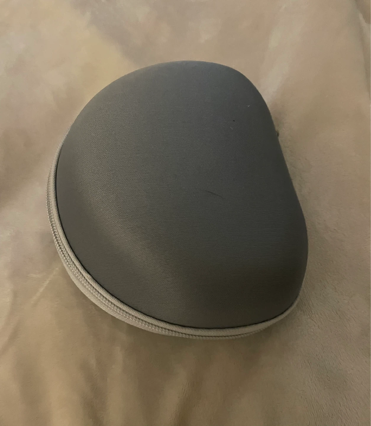 Grey Hard Shell Headphone Case