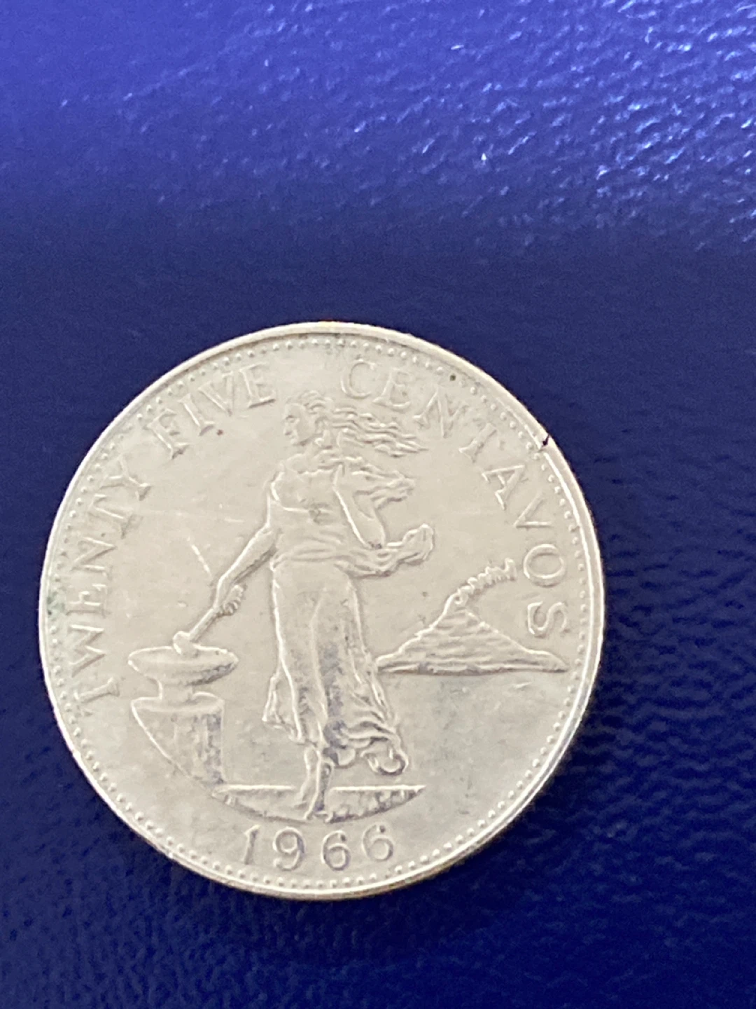 1966 Philippines 25 Centavos Coin - photo 2