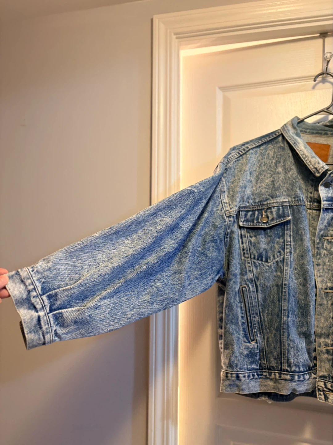 #cleanout  Vintage Acid wash Denim Jacket - photo 3
