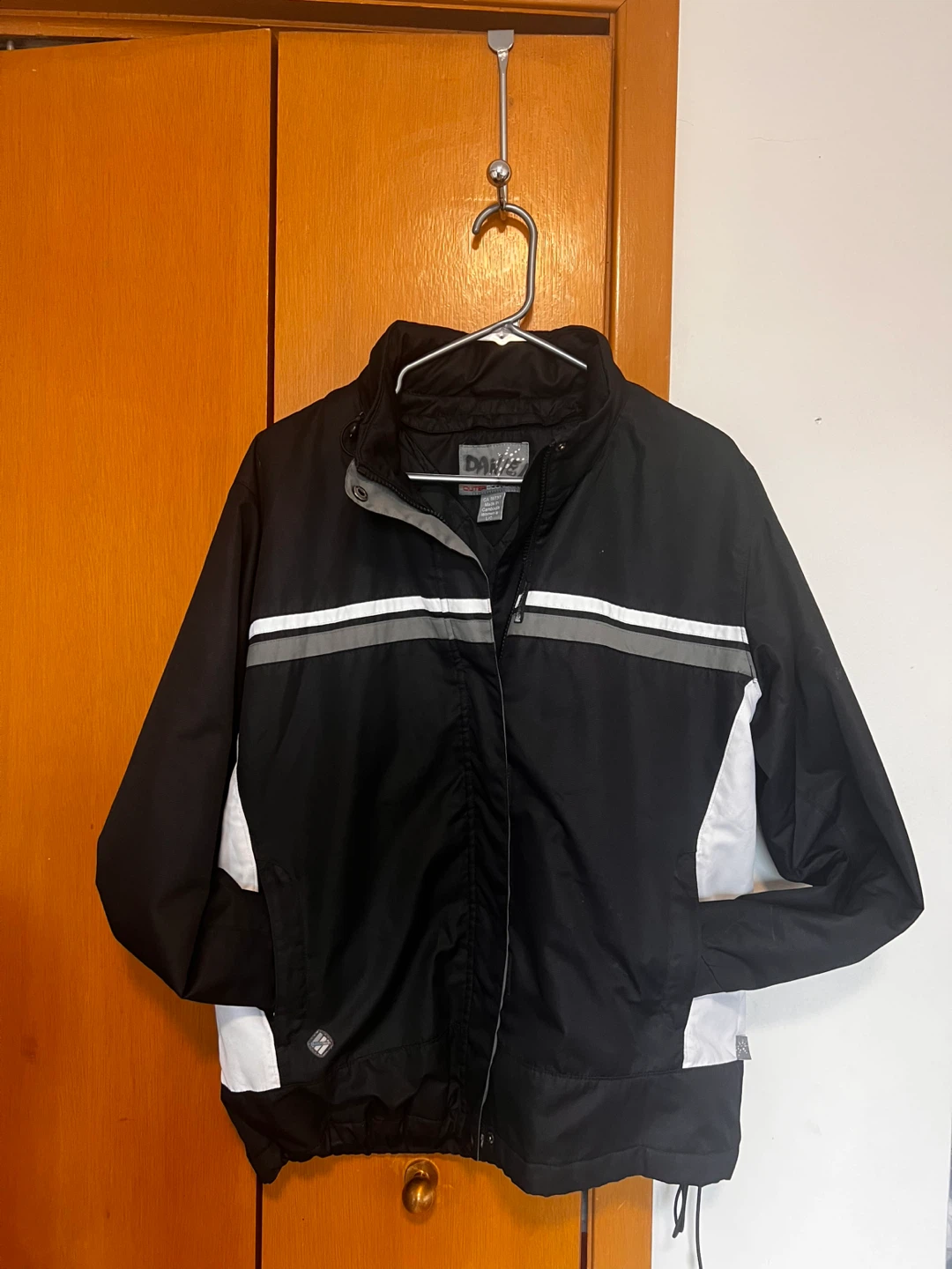 Black & White Full Zip Jacket