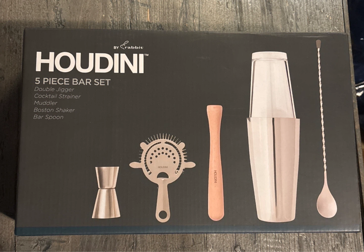 Houdini 5-piece Bar Tool Set