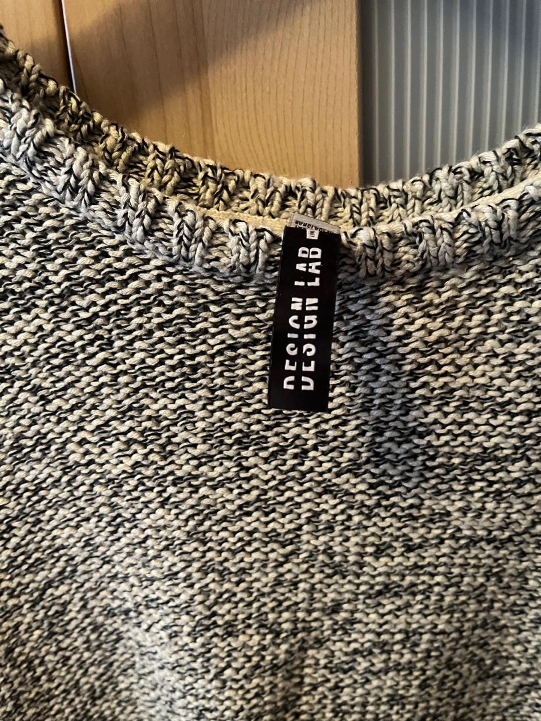 DESIGN LAB Knit Sweater with elbow patches - photo 3