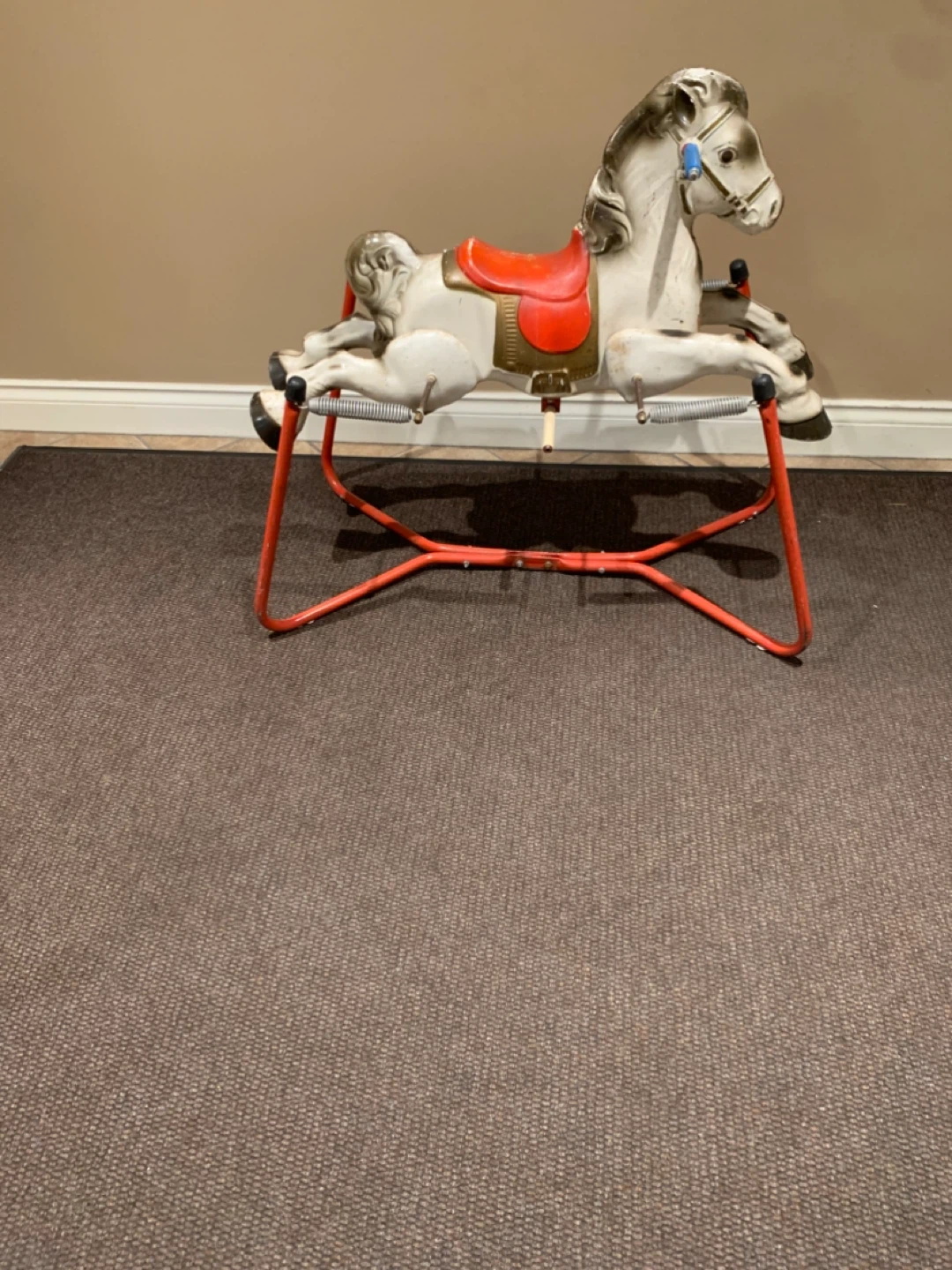 Vintage Spring Rocking Horse Toy