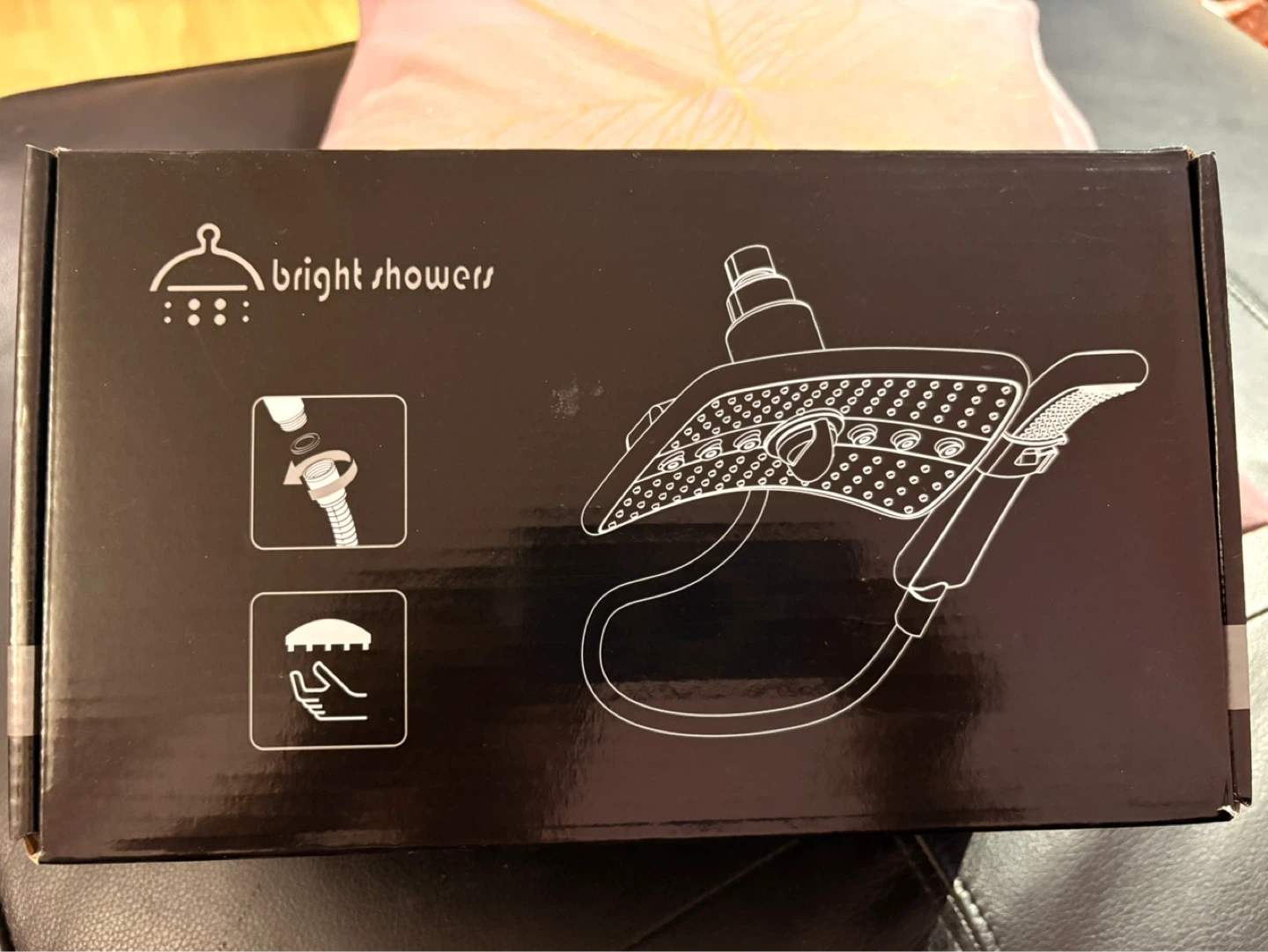 Bright Showers Dual Shower Head, Brushed Nickel