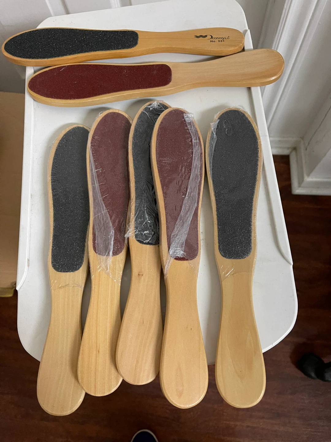 Set of 7 Wooden Foot Files $3.00 each