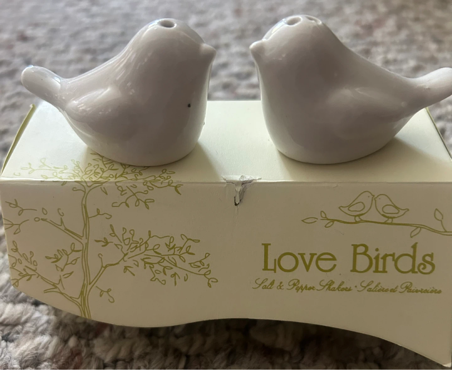 Love Birds Salt & Pepper Shakers