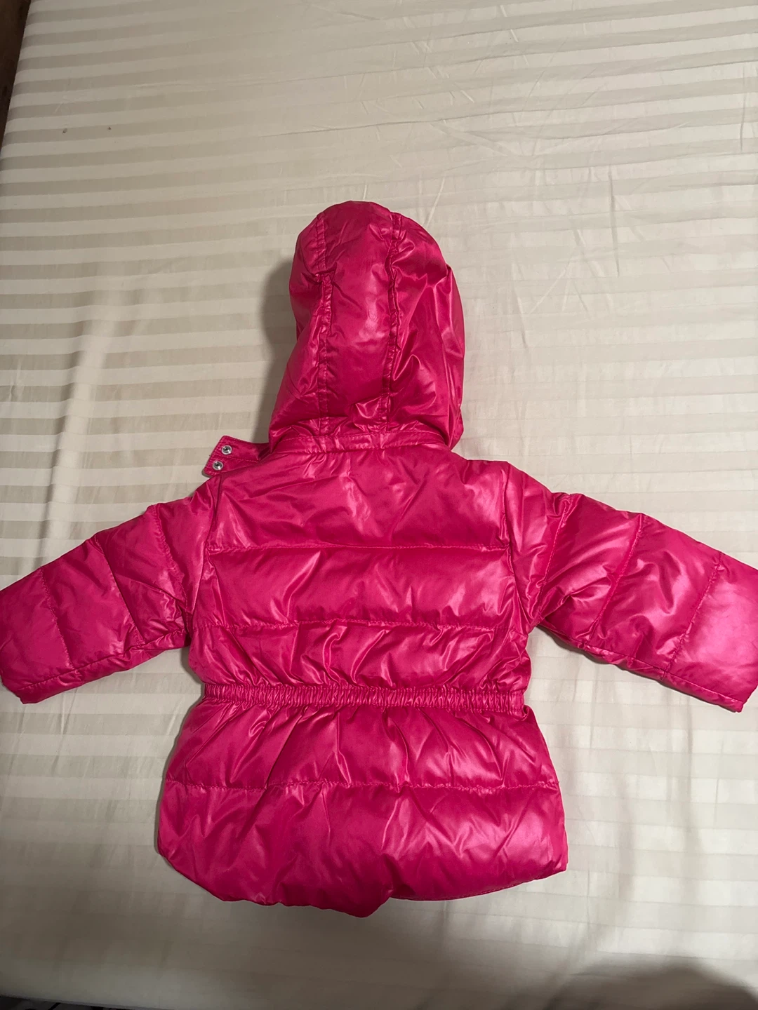 GAP Pink Puffer Jacket with Hood 18-24month - photo 2