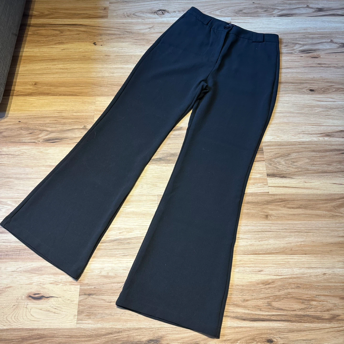 Déluc Black Flare Pants