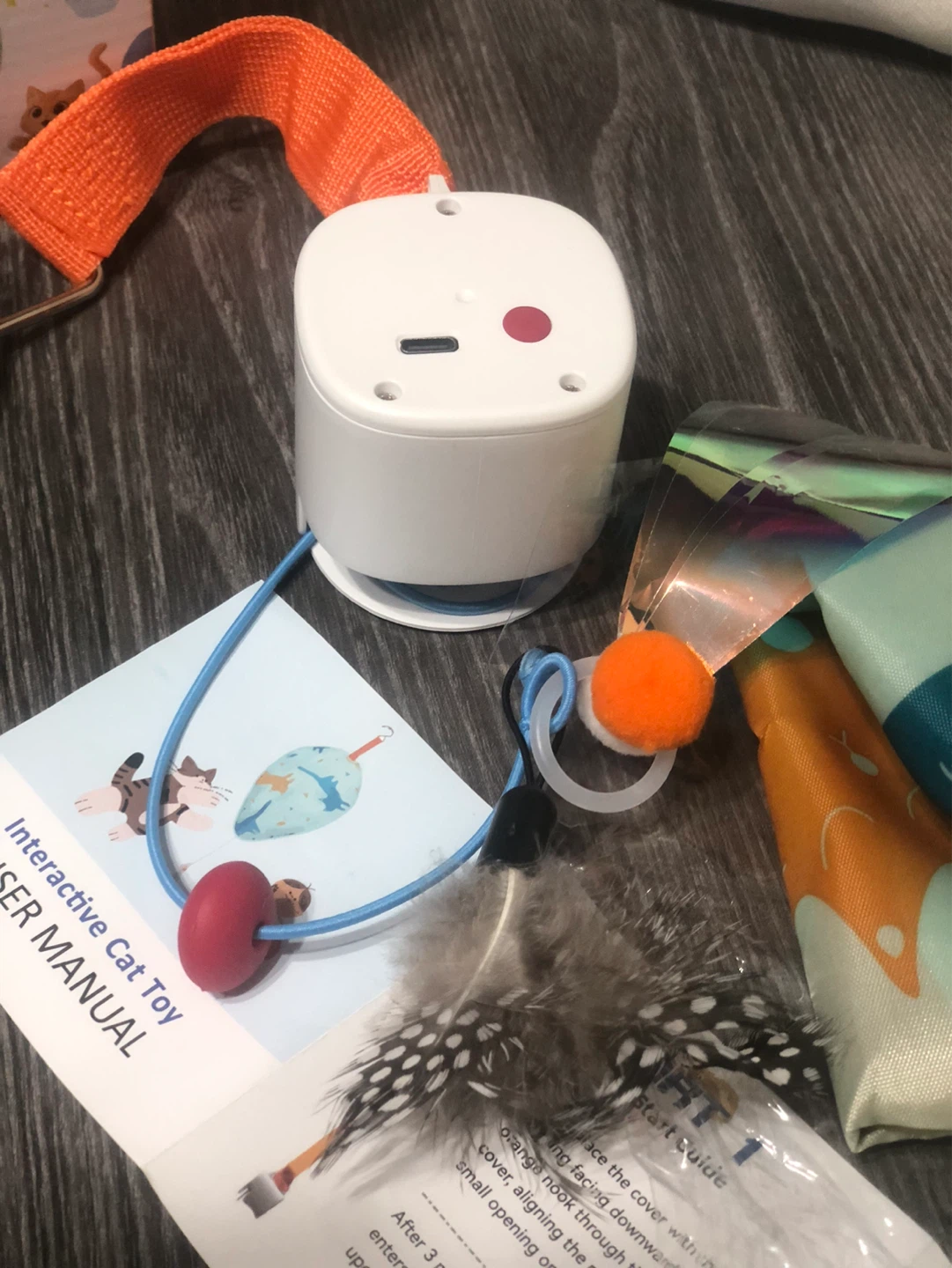 New-Interactive Cat Toy - USB Rechargeable