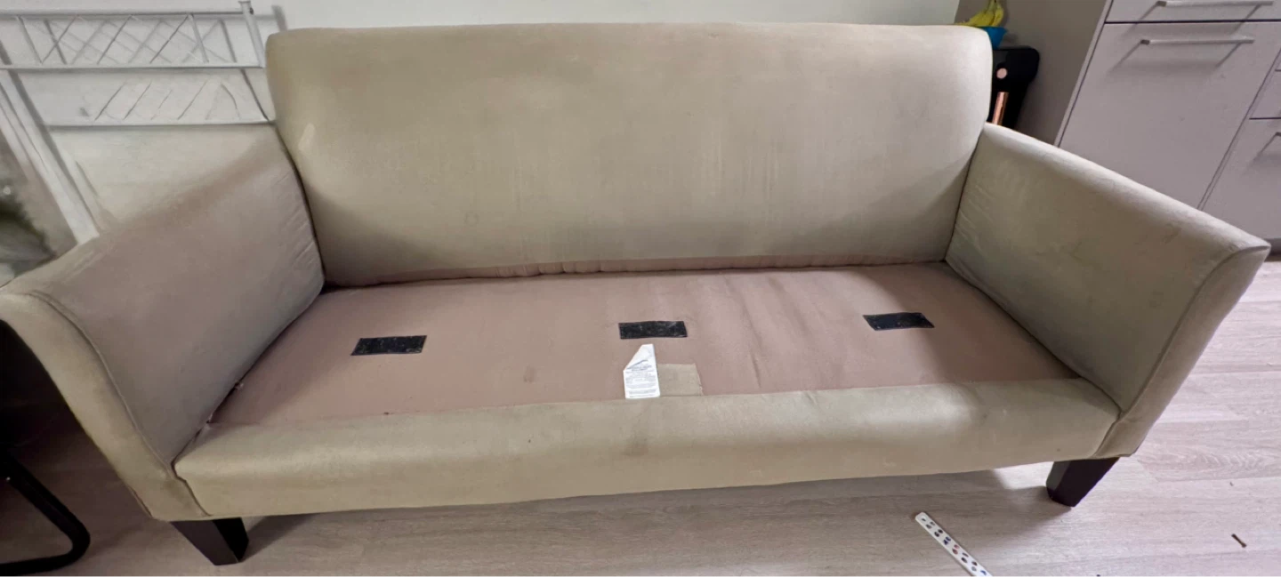 3-Seater Sofa – Comfortable & Sturdy (With Cover) - photo 3