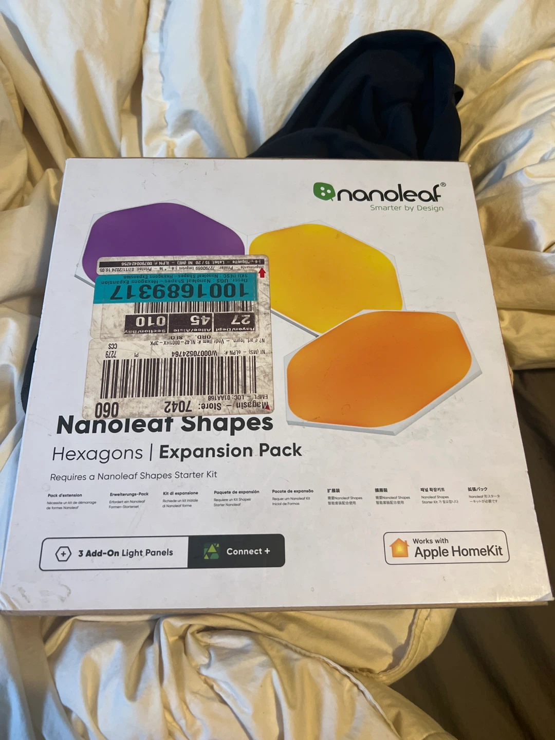 Nanoleaf Shapes Hexagons Expansion Pack - 3 Add-On Light Panels