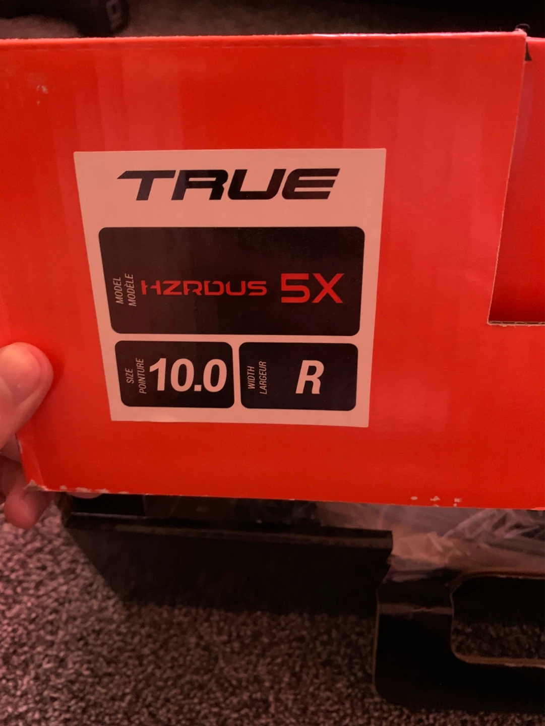 TRUE HZRDUS 5X Hockey Skates - Size 10.0 R - photo 3