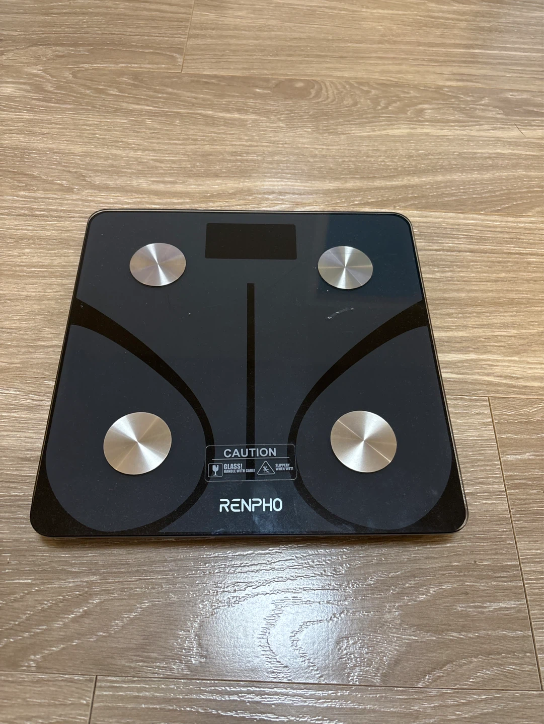 Renpho Black Digital Glass Scale