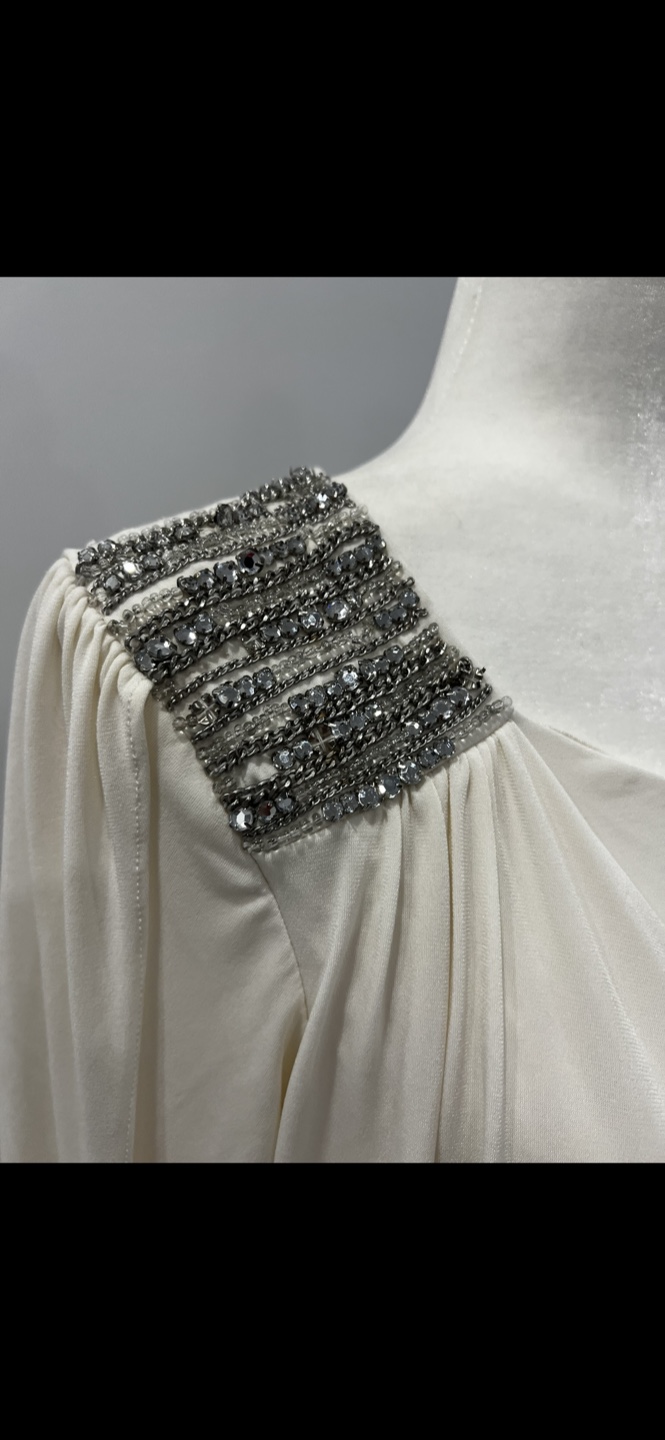 Laundry by Shelli Segal One-Shoulder Embellished Dress Size 6 - photo 2