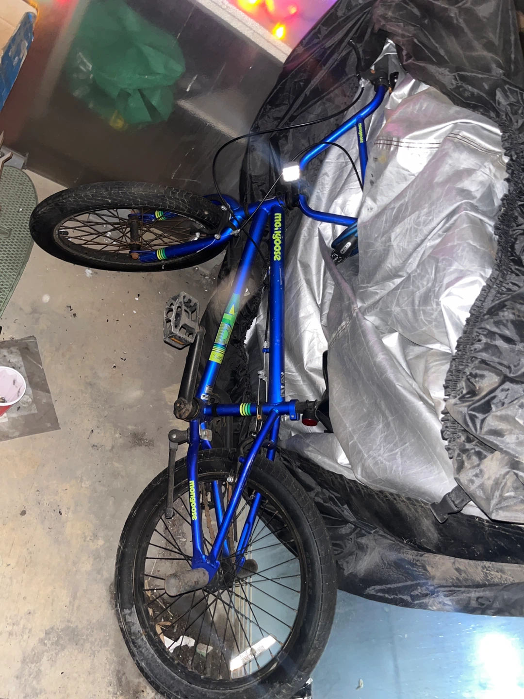 Blue Mongoose BMX Bike