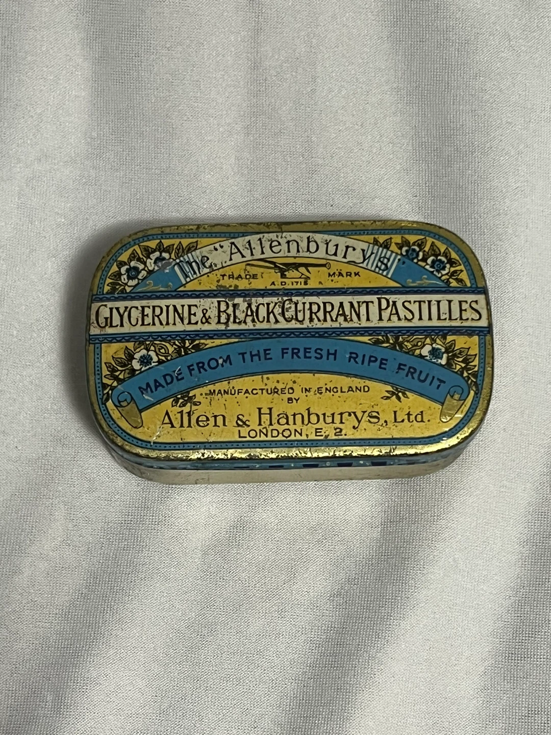 Antique Pastilles Tin