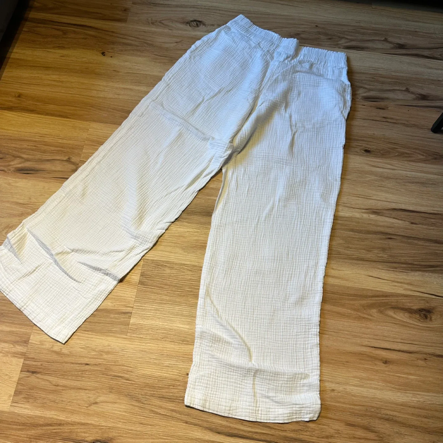 Denver Hayes White Gauze Pants - Size M - photo 4