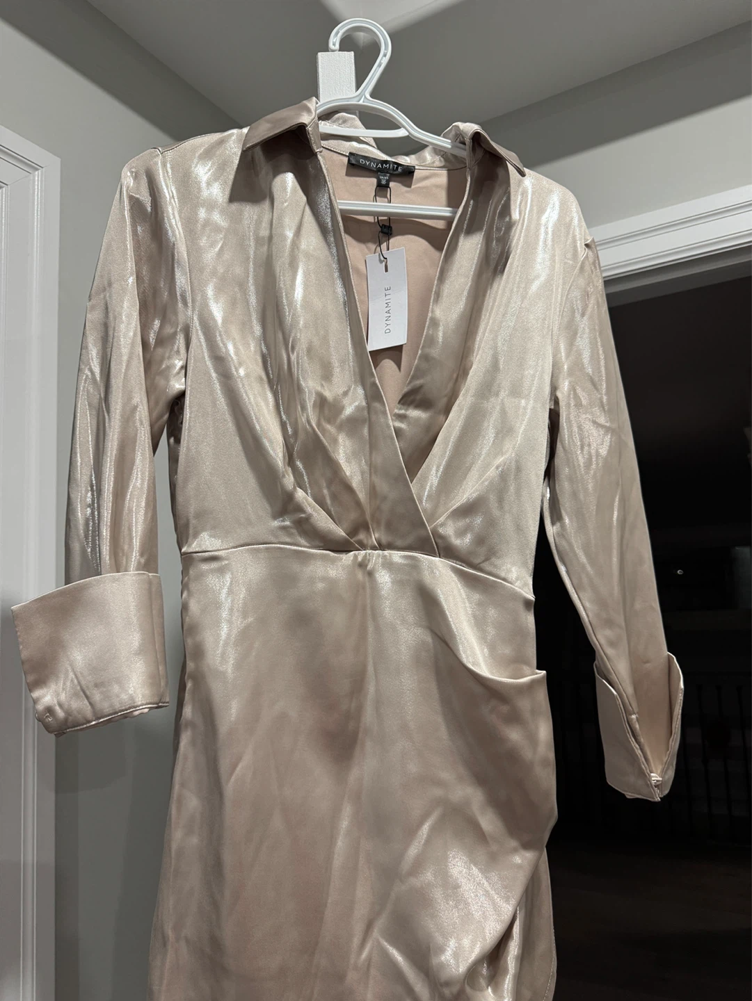Dynamite Satin Mini Dress