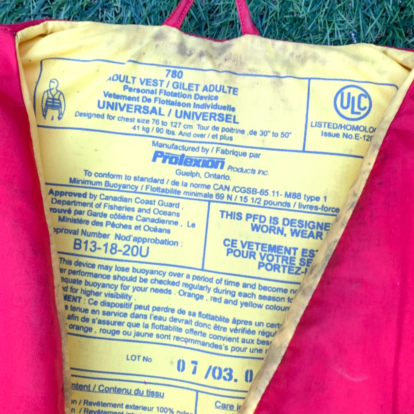 Life Jackets PFD XL Adult Water Safety Vest Boating 3 Jackets - photo 5