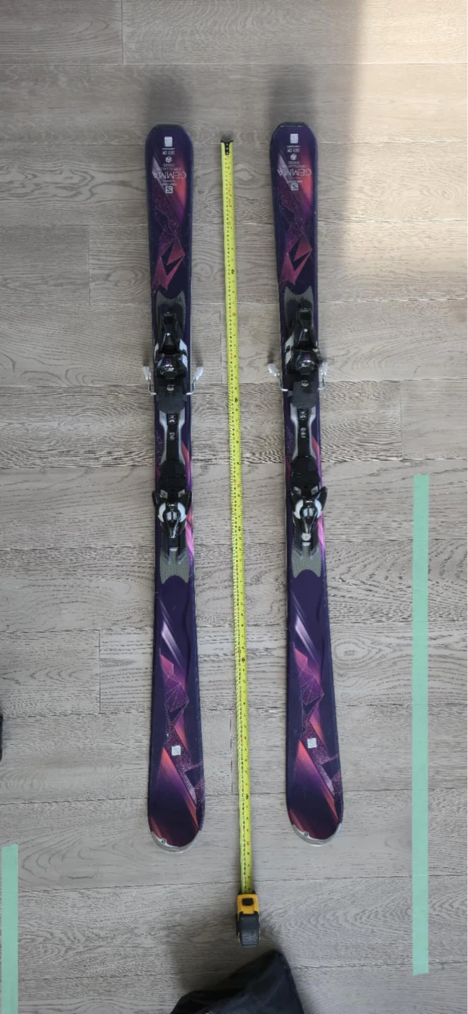 Salomon Gemmy SLR Skis with Bindings - photo 3