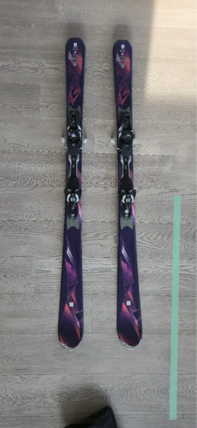 Salomon Gemmy SLR Skis with Bindings - photo 4