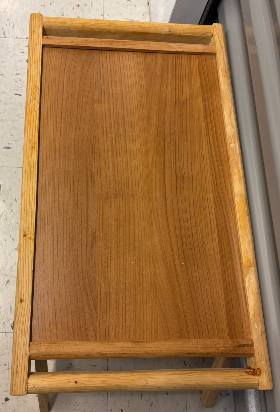 Wooden Bed Tray Table - photo 2