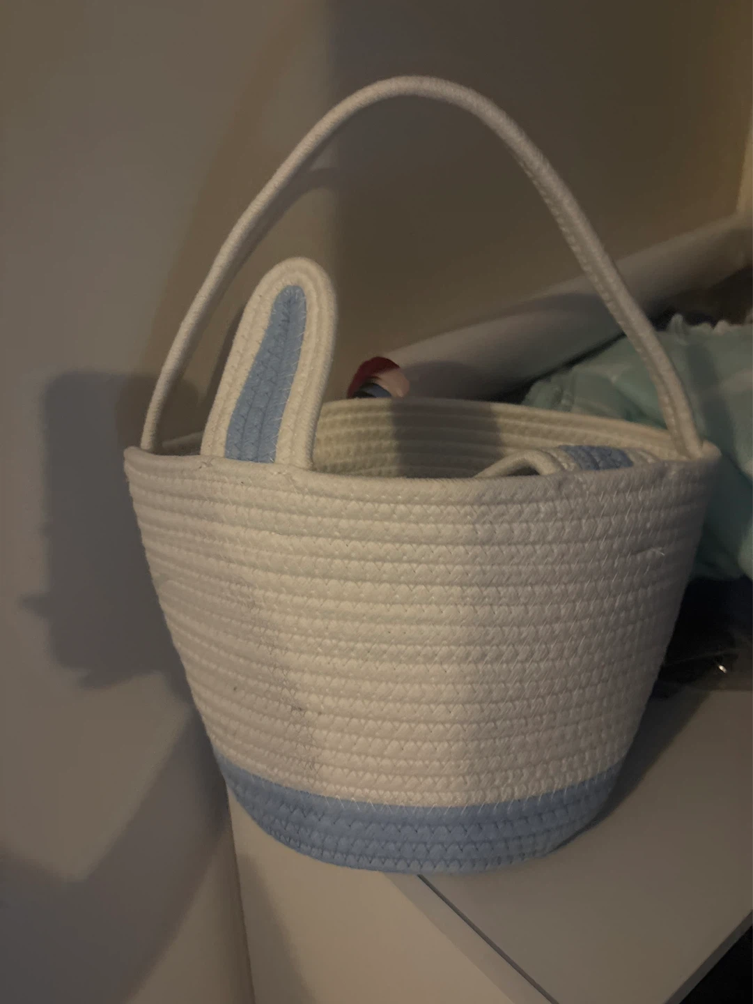 Rope Easter Basket with Bunny Ears - photo 2