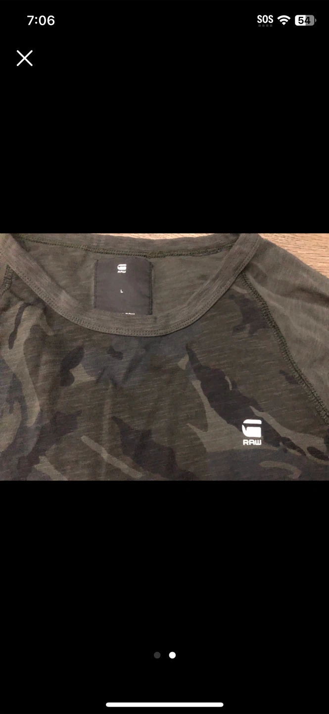 G-Star Raw Camouflage Long Sleeve Shirt - photo 2