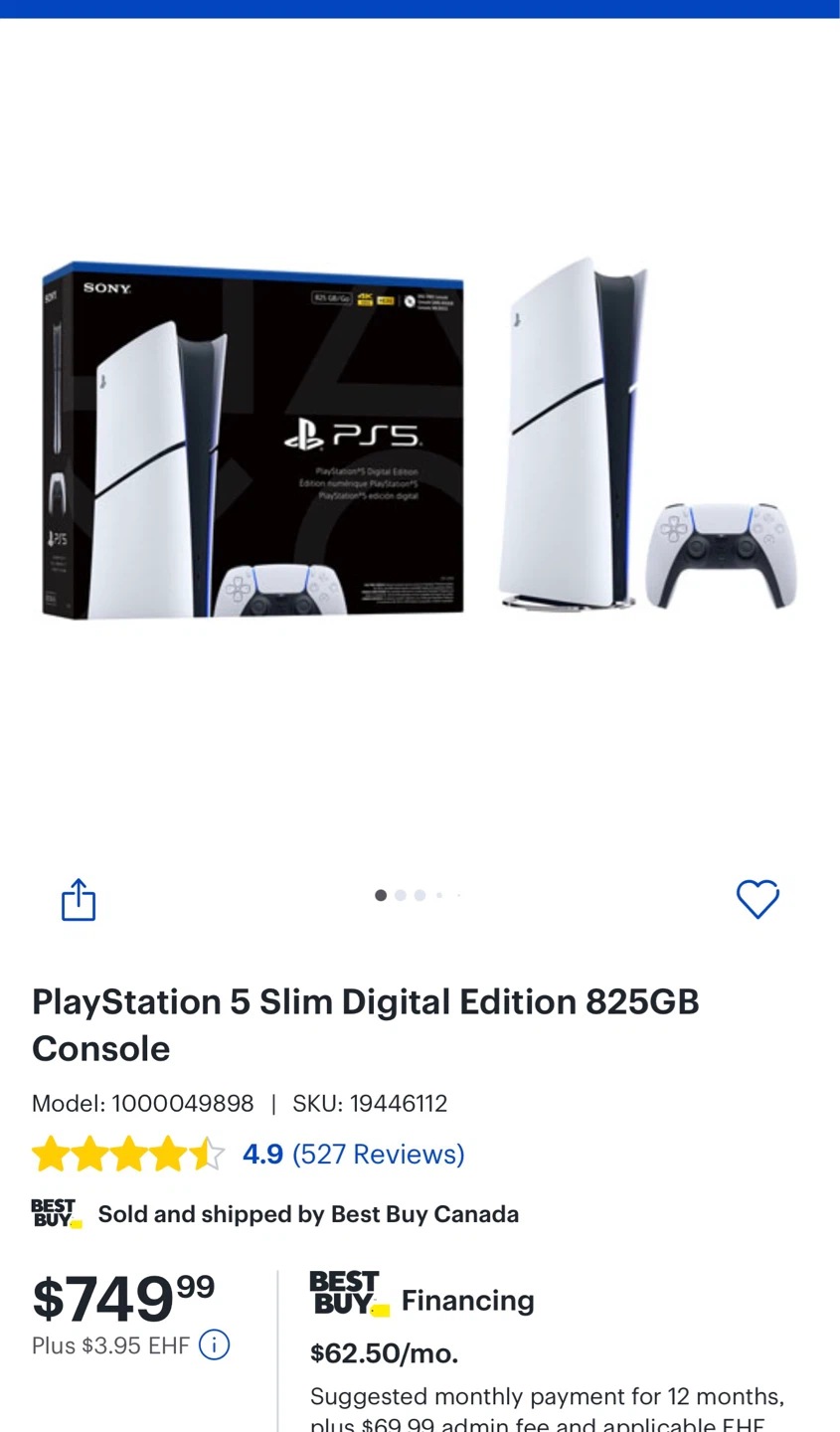 Sony PlayStation 5 Console with Controller