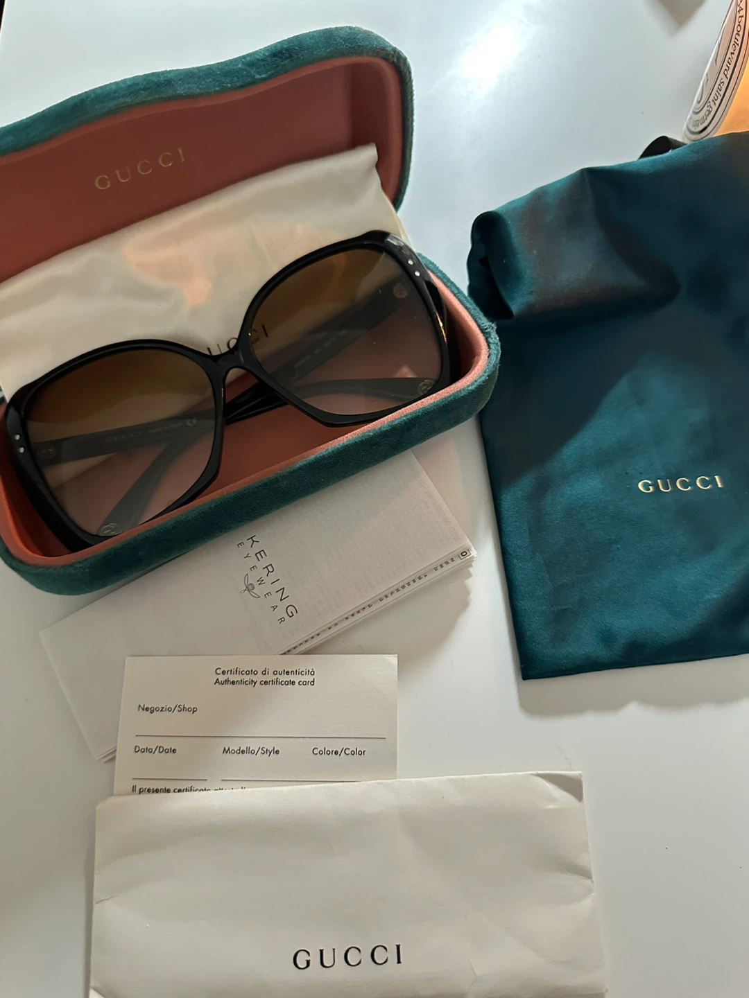 Gucci GG0471S Sunglasses - Shiny Black
