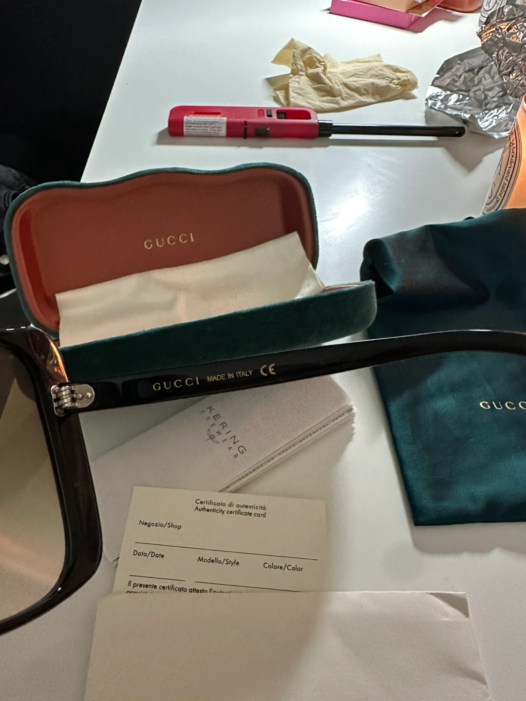 Gucci GG0471S Sunglasses - Shiny Black - photo 3
