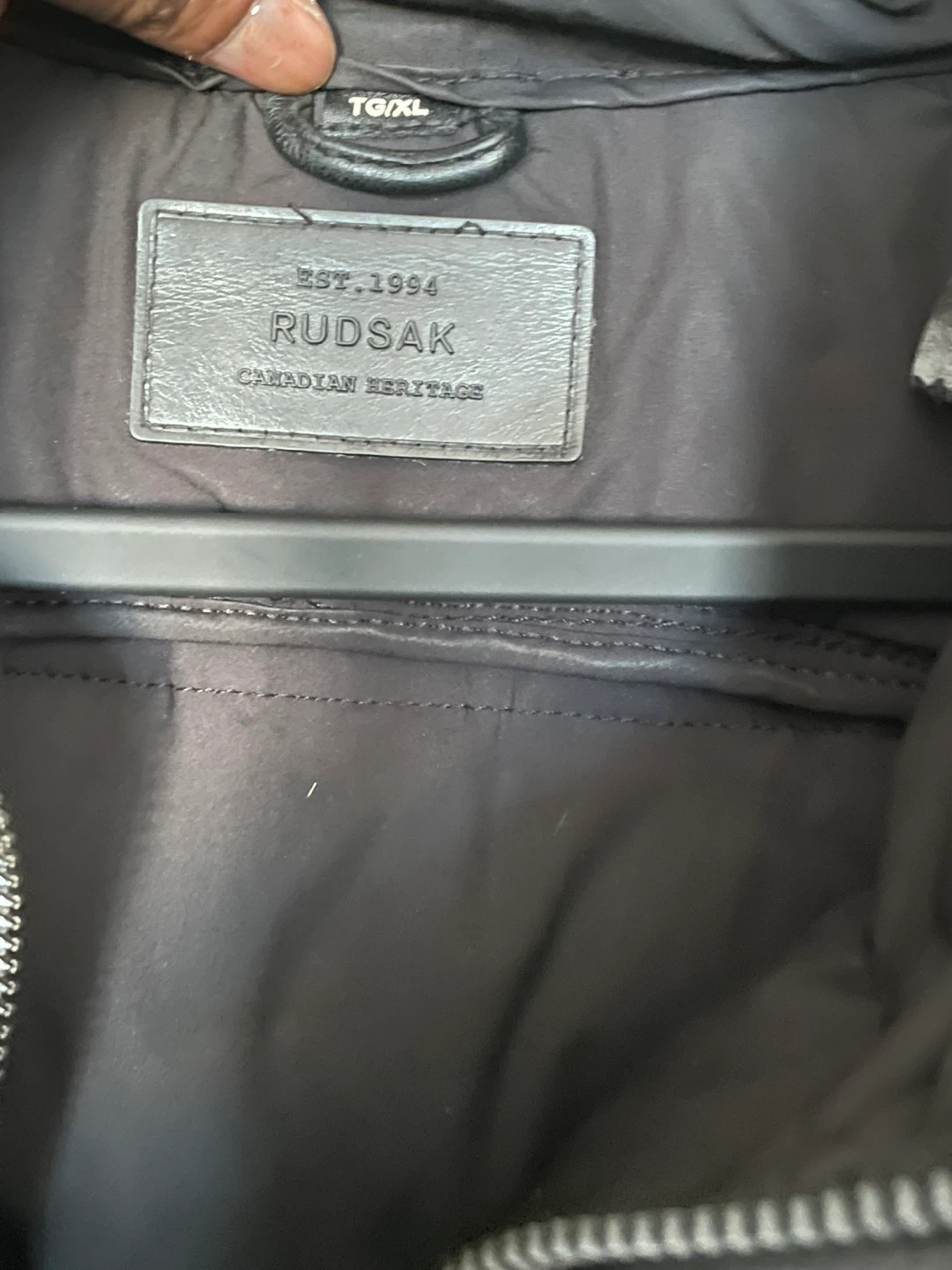 Rudsak Black Puffer Jacket with Fur Trim - photo 2