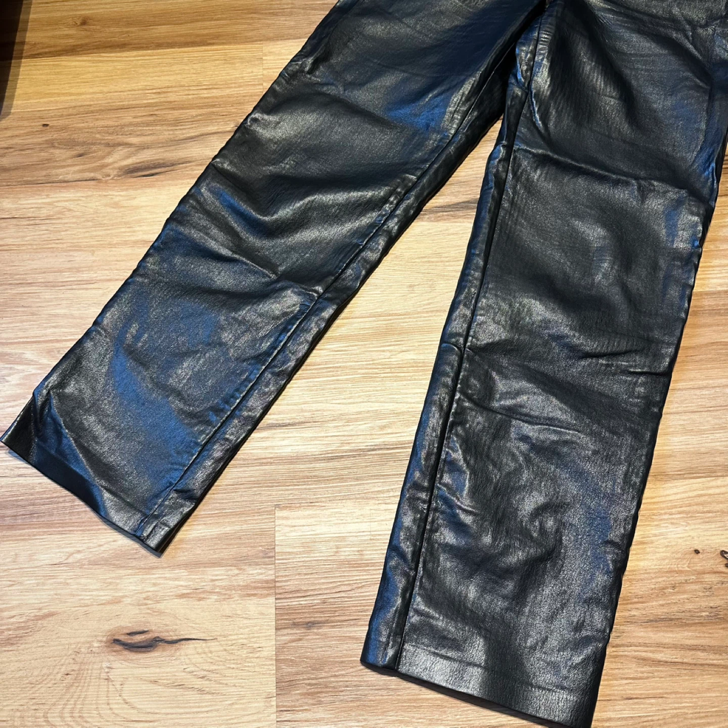 Wilfred "The Melina" Leather Pants Black Size 4 - photo 2