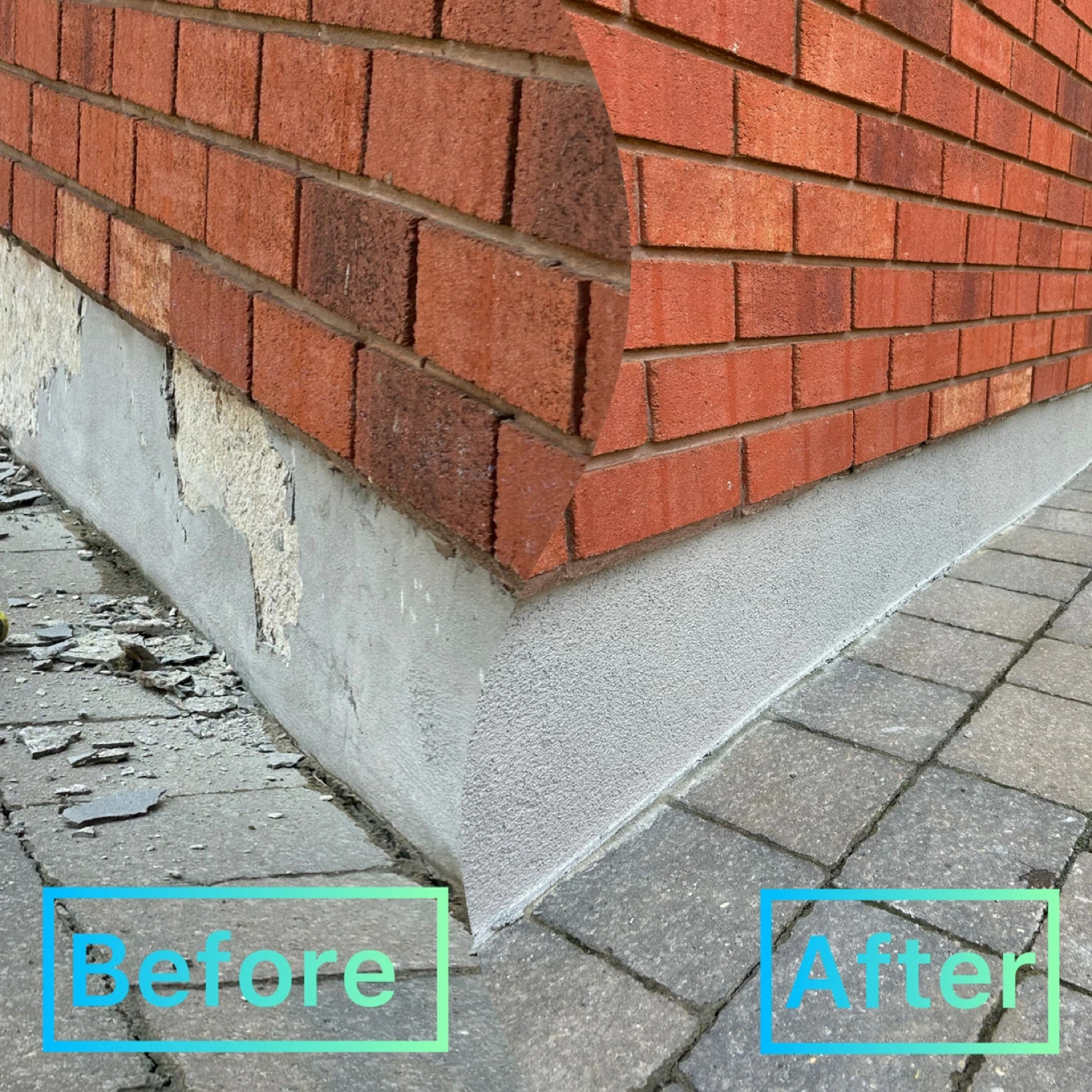 Lion Parging Service - Foundation Repair - photo 2