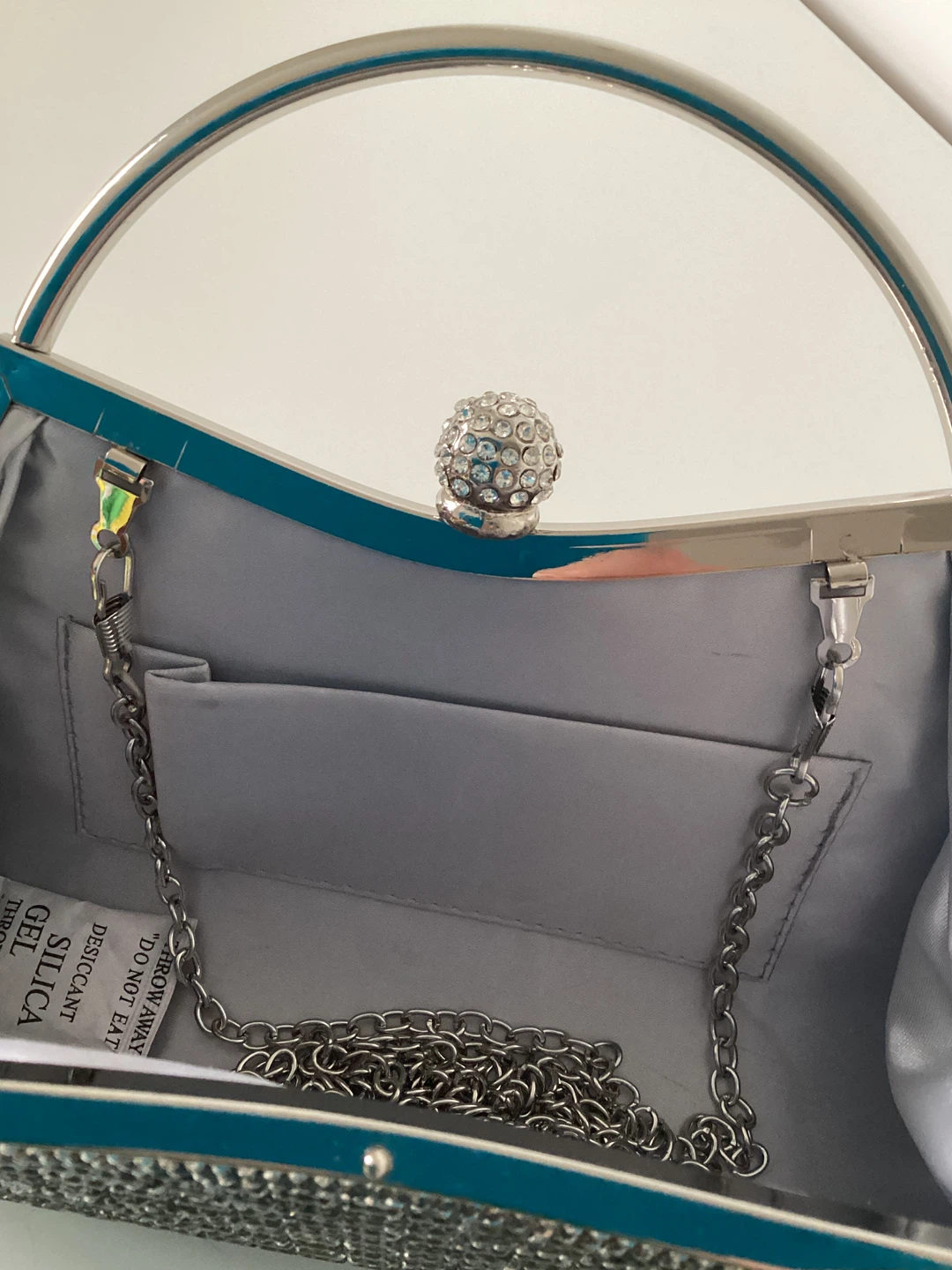 Crystal Clutch Handbag - photo 3